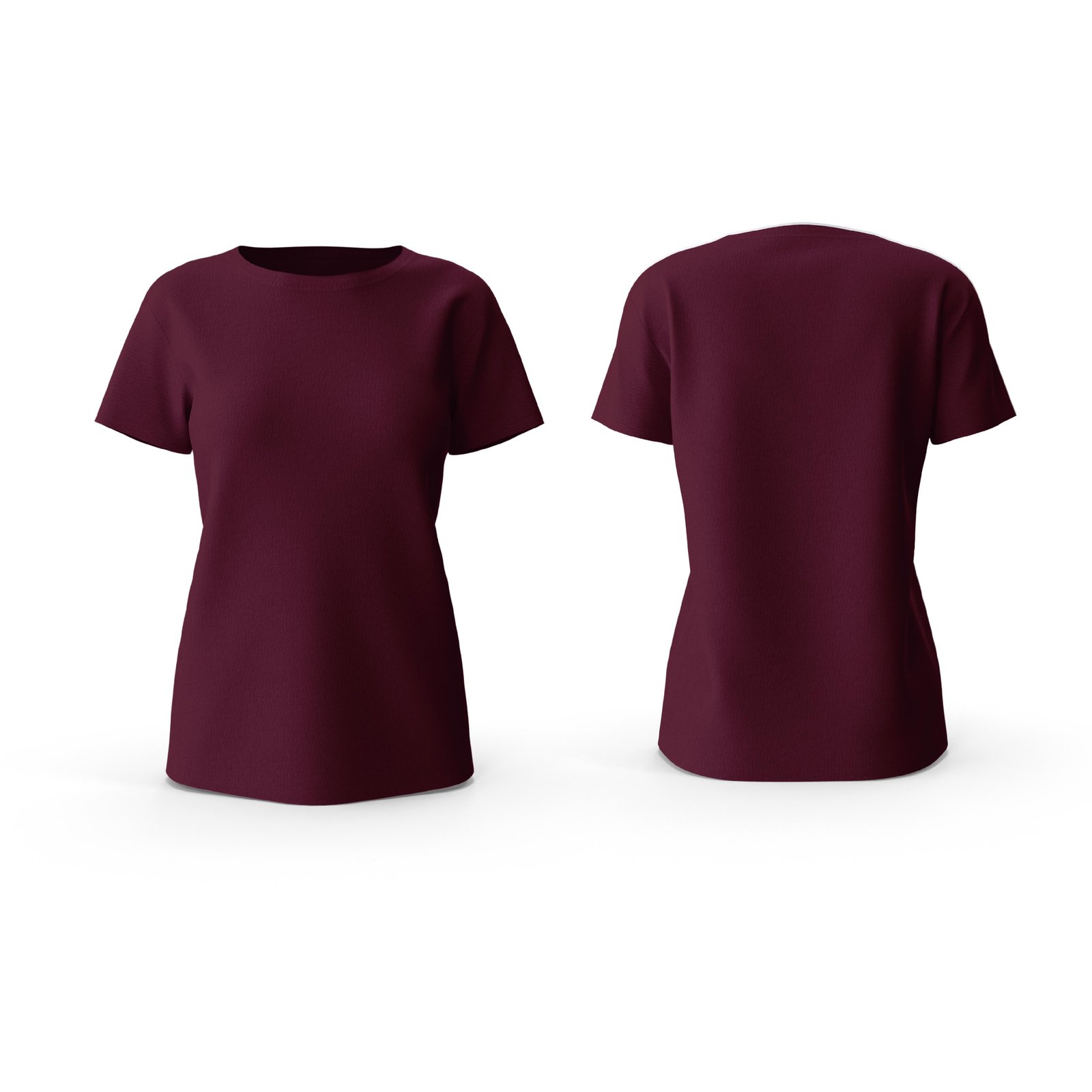 Women short sleeve and crew neck T-shirt 